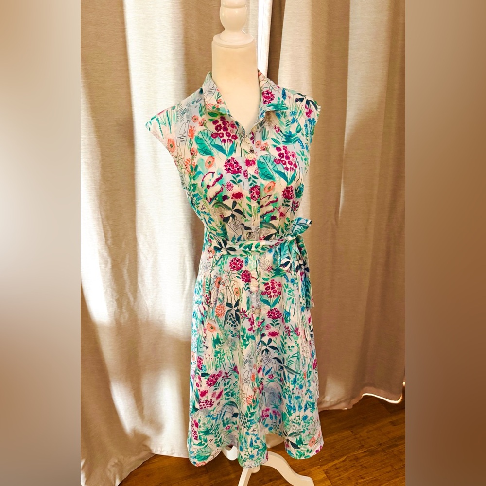 Joules Multicolor Floral Garment